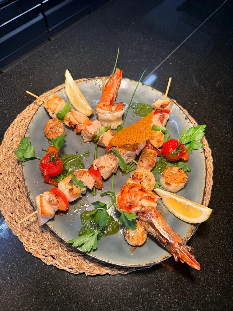 Homard et fruits de mer restaurant Antartique Blue Molenbeek